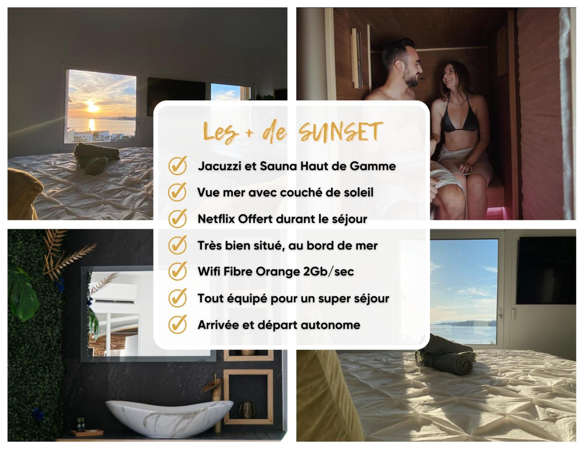 Appartamento Sunset Six-Fours-les-Plages Esterno foto